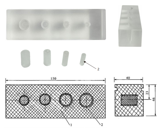 JJG1050-2009X、y射線骨密度儀測試四肢體模 腰椎體模